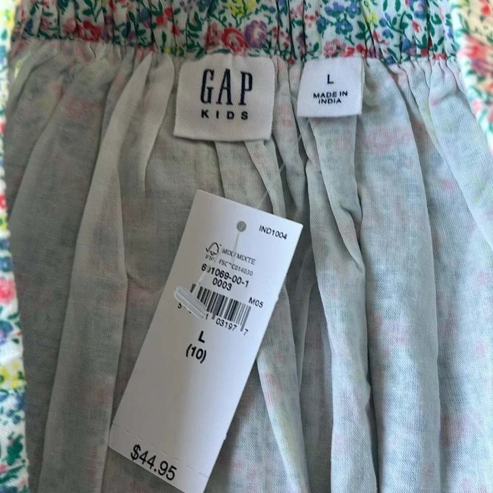 GapKids Girls Floral Pull-On Twirl Skirt‎ Size 10 NWT